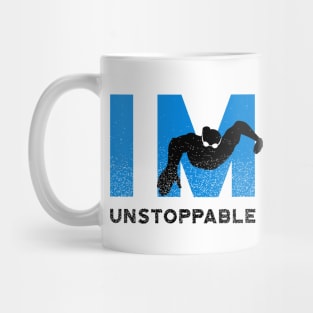 Mens IM Unstoppable Swimming Mug